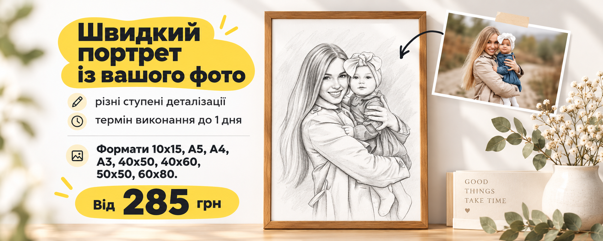 Портрет із вашого фото